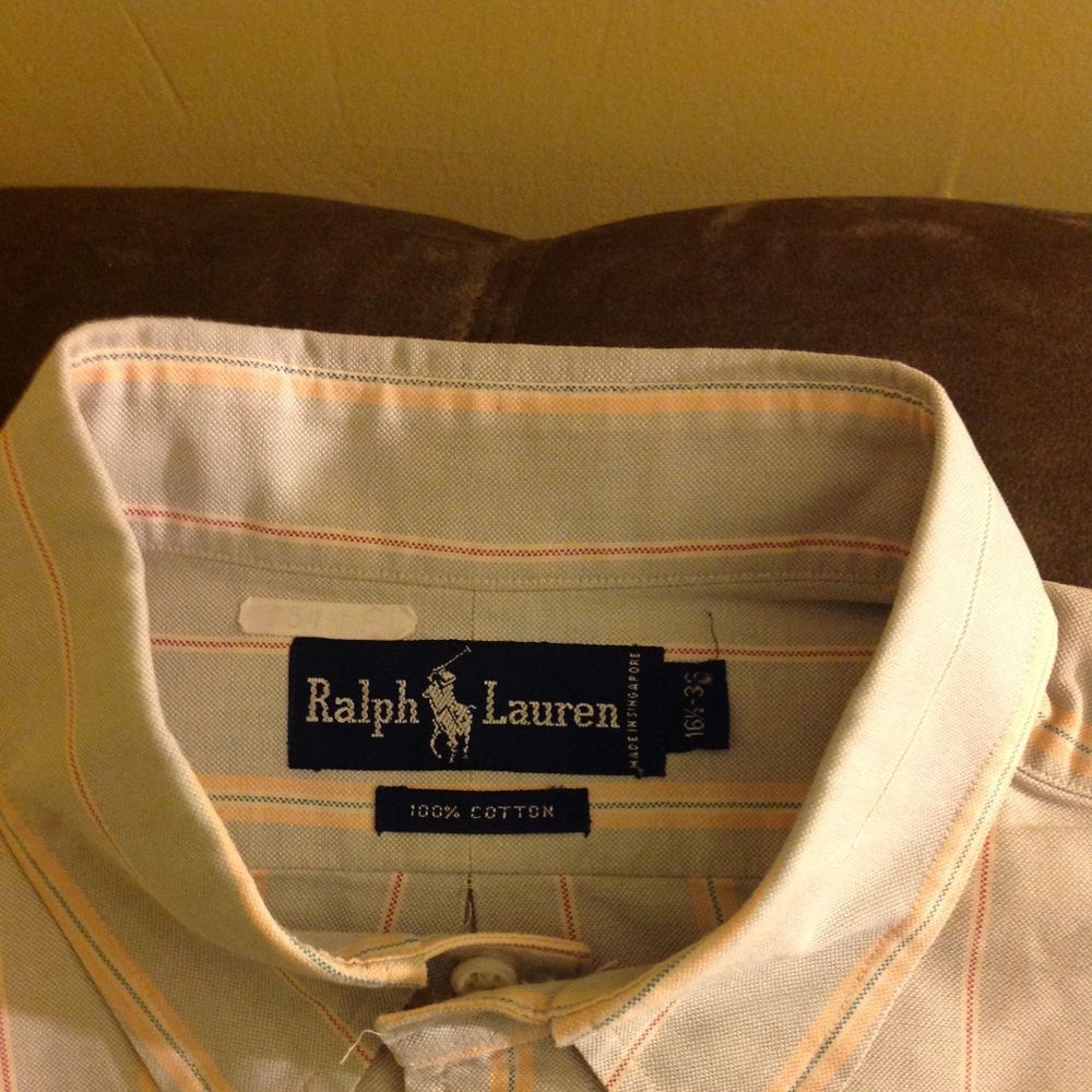 Ralph Lauren button down capsular shirt